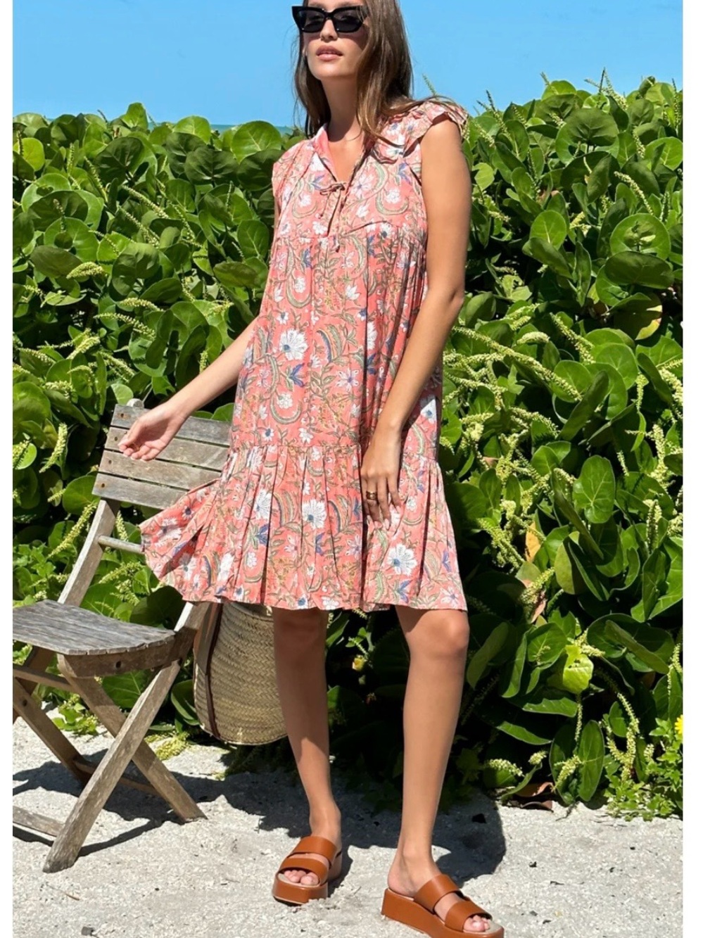 Emerson Fry Midi Angel Dress - Picture 2 of 11